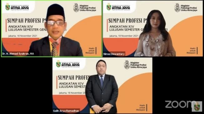 Nimaz Dewantary raih gelar Magister Psikologi Profesi. [Siaran Pers]