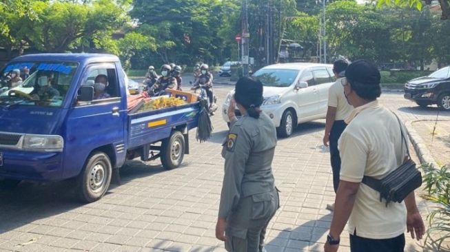 Tiap Hari Tim Yustisi Kota Denpasar Bergerak Selalu Temukan Warga Abai Pokes