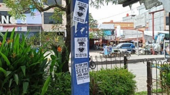 Poster "Di Fisip Unri Banyak Predator Seks" Tersebar di Kampus Unri