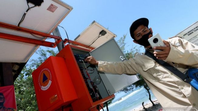 Sudah Empat Tahun Lima Alat Pendeteksi Tsunami di Laut Selatan Cianjur Rusak