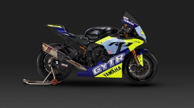 Yamaha rilis motor limited edition sebagai bentuk apresiasi Valentino Rossi (Youtube)