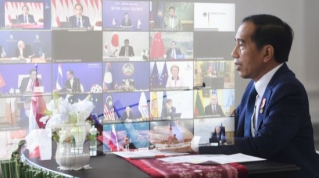 Soroti Situasi Afghanistan di KTT ASEM Ke-13, Jokowi: Indonesia Komitmen Berikan Bantuan