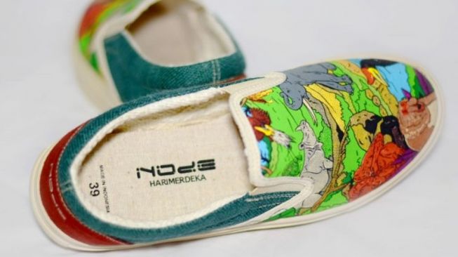 NODE Hadirkan Sepatu Motif Fauna Langka Indonesia, Jumlahnya Terbatas