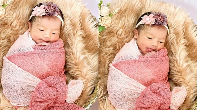 potret newborn baby Bible anak Felicya Angelista. [YouTube/Felitogether Family]