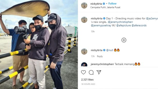 Nicky Tirta dikabarkan meninggal dunia. (Instagram/nickytirta)