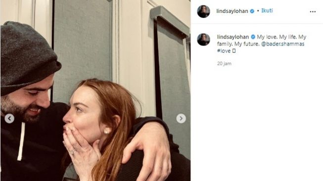 Unggahan Lindsay Lohan [Instagram/@lindsaylohan]