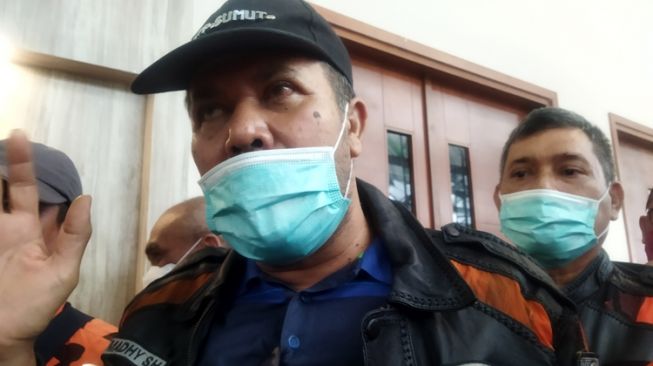 Desak Junimart Girsang Minta Maaf, Pemuda Pancasila Datangi DPRD Sumut
