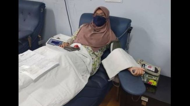 Wanita dengan golongan darah Rhnull yang sangat langka. (Facebook/Derma Darah Terengganu Kite)