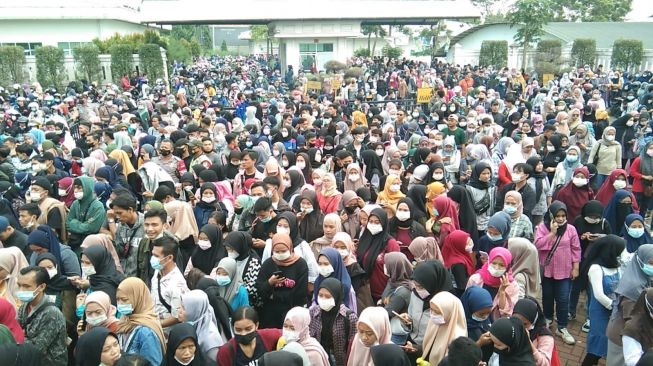 Serikat Buruh Sweeping Perusahaan di Cianjur, Ribuan Karyawan Diajak Unjuk Rasa ke Bandung
