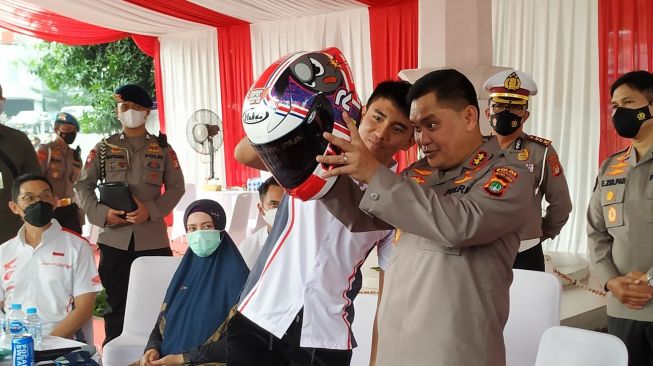 Kapolda Metro Jaya Irjen Pol Fadil Imran berencana menggelar ajang balap resmi bagi anak muda yang biasa melakukan aksi balap liar. (Suara.com/Yasir)