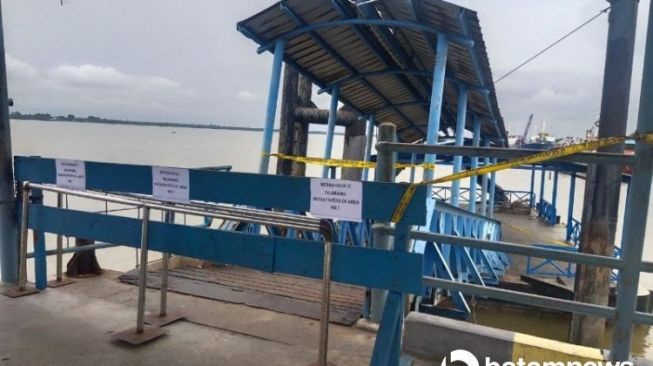 Bupati Meranti Ngadu Kondisi Pelabuhan Tanjung Harapan ke Erick Thohir