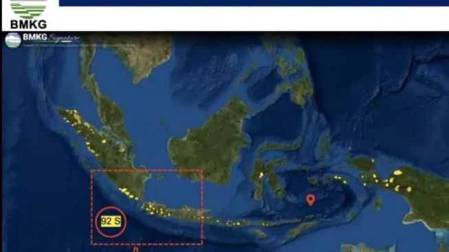 Ada Potensi Siklon Tropis Teratai, BMKG Minta Masyarakat Waspada