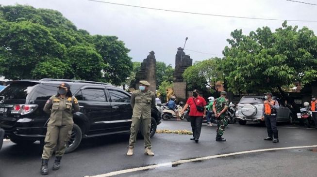 Pelanggar Prokes di Denpasar Ditindak, Mengira Covid-19 Telah Hilang