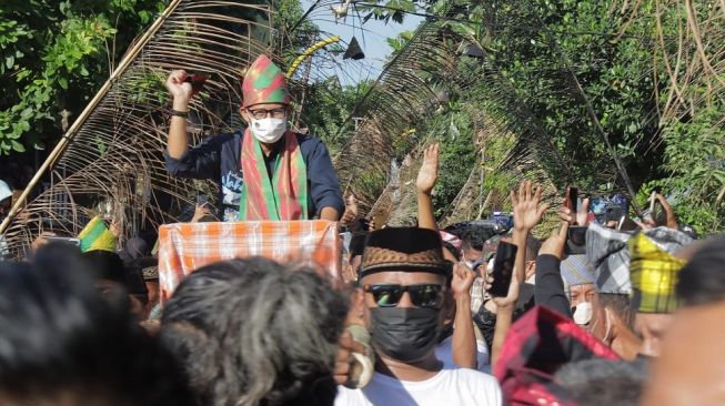 Sandiaga Uno Blusukan ke Wakatobi, Ekonomi Masyarakat Bergerak