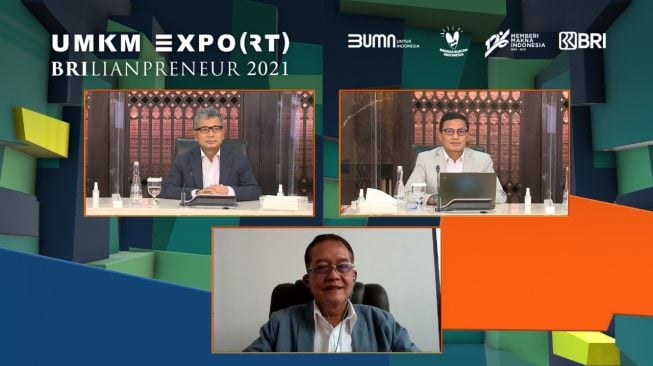 Gelar Export Brilianpreneur 2021, BRI Targetkan Transaksi 65 Juta Dolar AS