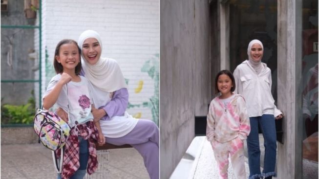 Zaskia Adya Mecca Dekati Anak Lewat Fesyen