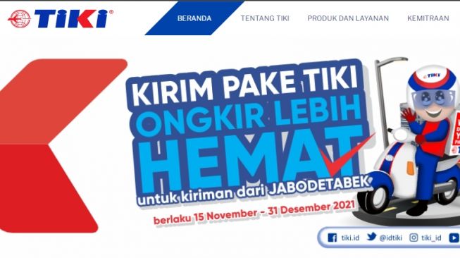 TIKI Bakal Buka Gerai dan Layani Pengiriman Barang Selama Lebaran