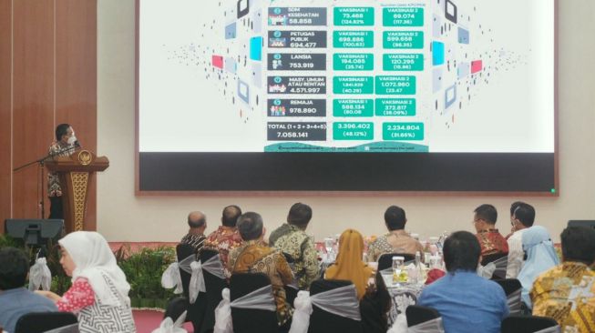 Antisipasi Lonjakan Kasus Covid-19, Gubernur Sulsel Target Habiskan Stok 