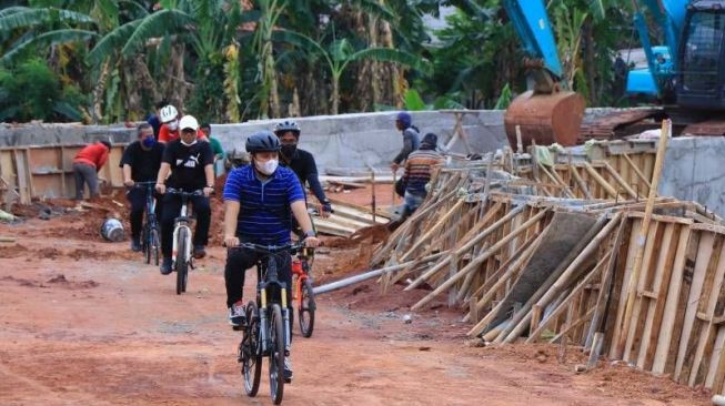 Pembangunan Turap Kali Ledug Timur, Pemkot Tangerang: Target Selesai Tahun Ini