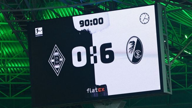 Ngamuk, Freiburg Hancurkan Gladbach 6-0 dalam 37 Menit!