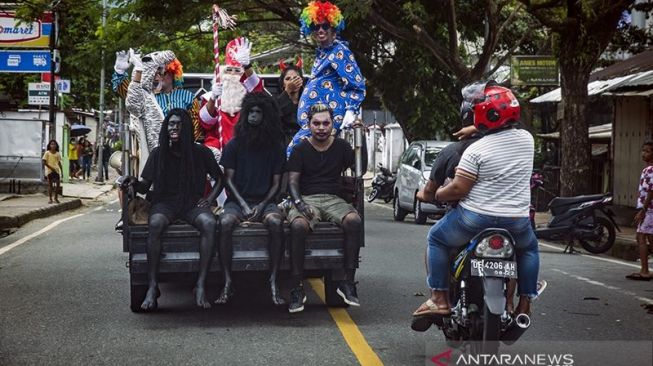 Kota Ambon PPKM Level 1, Warga Kembali Gelar Tradisi Menyambut Natal