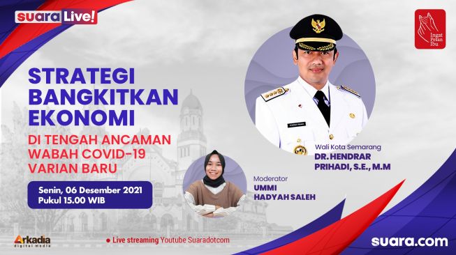 SuaraLive!: Strategi Bangkitkan Ekonomi di Tengah Ancaman Wabah Covid-19 Varian Baru