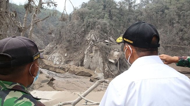 Runtuh Terhantam Derasnya Arus Lahar Dingin Semeru, Begini Kondisi Jembatan Besuk Kobokan