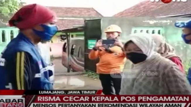 Risma Cecar Kepala Pos Pengamatan Gunung Semeru, Ahli Vulkanologi: Jangan Marah-marah