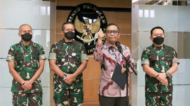 Pelanggaran Anggota TNI dan Polri, Mahfud: Itu Sejak Dulu, Biasalah, Selalu Ada