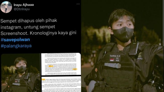 Tagar Savepolwan Trending di Twitter, Diduga Ada Polisi Wanita Dipukul Oknum TNI