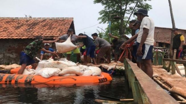 Banjir Rob Terjadi di Kota Pekalongan, 228 Warga Mengungsi