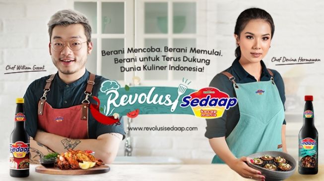 Chef William Gozali & Devina Hermawan Ajak Masyarakat Berani Eksplorasi Cita Rasa Masakan