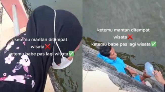 Bukan Ketemu Mantan, Cewek Ini Ketemu Sosok yang Tak Terduga Saat Berwisata (TikTok)