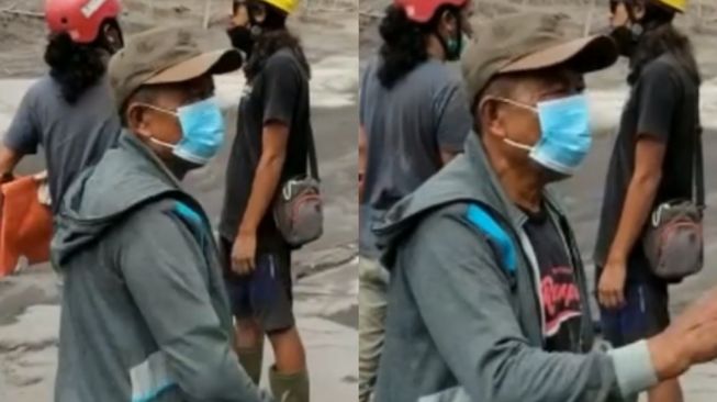 Kisah Pak Nur Kehilangan Anak hingga Jadi Penunjuk Jalan Tim Rescue Erupsi Gunung Semeru