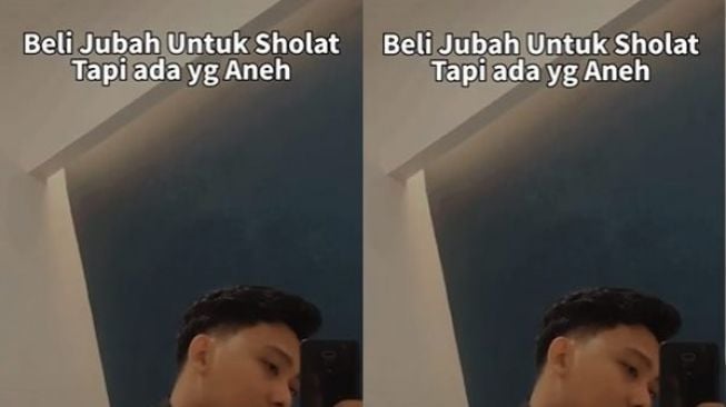 Cowok Pesan Jubah untuk Ibadah, Publik Salfok dengan Model Bajunya