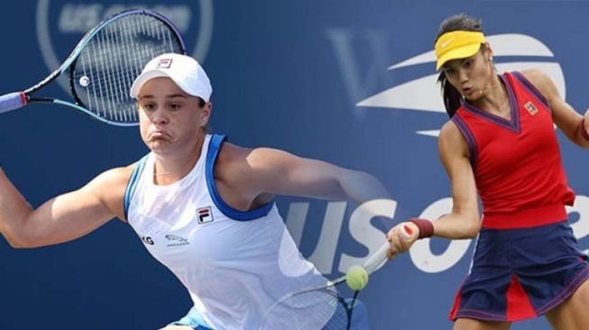 Ash Barty dan Emma Raducanu Raih Penghargaan WTA Award