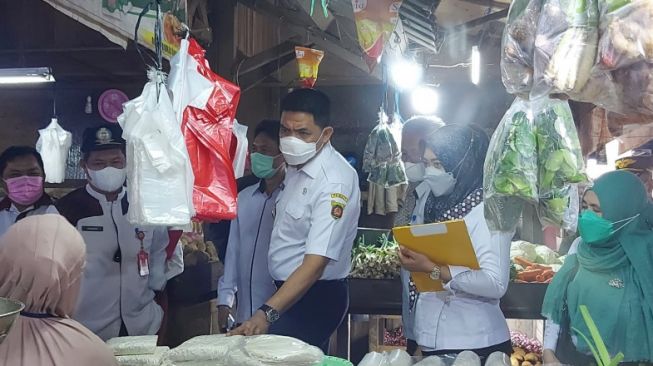 Sidak Pasar, Harga Bapok di Samarinda Mulai Naik, Cabai Sampai 100 Persen