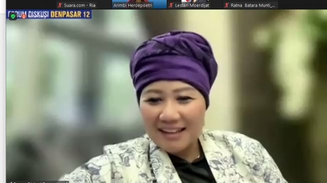 Anggota Baleg DPR dari Fraksi Partai Kebangkitan Bangsa (PKB) Luluk Nur Hamidah. (tangkapan layar)