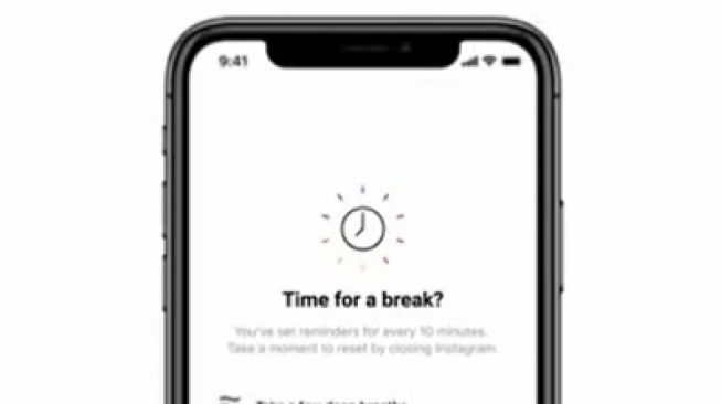 Fitur baru Instagram, Take a Break. [Twitter/@mosseri]