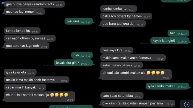 Cewek Seharian Lupa Makan, Pacar Punya Cara Jitu agar Ceweknya Mau Makan (Twitter/@convomf)