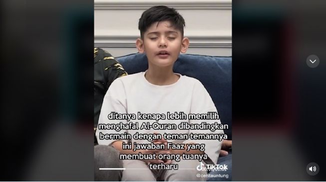 Anak Aktor Sonny Septian Bercita-cita Jadi Hafizul Qur'an, Alasannya Bikin Warganet Baper