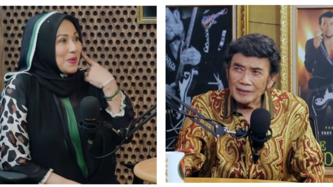 Pedas, Rhoma Irama Sindir Camelia Malik karena Baju