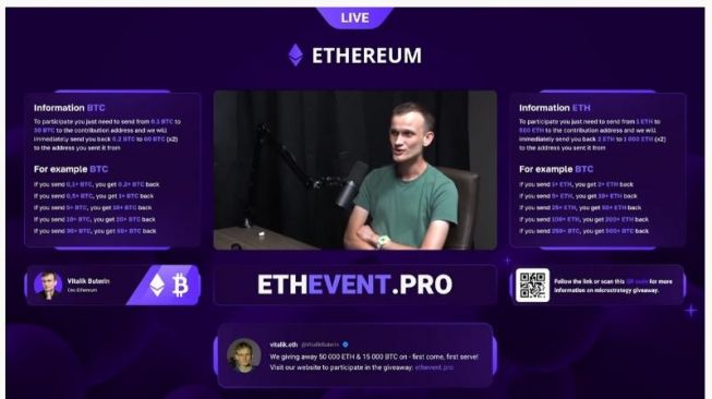 Aset Kripto Ethereum Retas Akun YouTube BNPB Indonesia