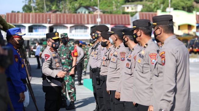 1.784 Personel Gabungan Dikerahkan Amankan Kunjungan Kerja Wapres Ma'ruf Amin di Sumut