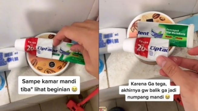 Niat Numpang Mandi di Kos Teman, Malah Berujung Tak Tega Lihat Kondisi Odolnya (TikTok)