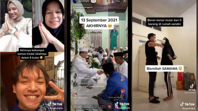 Viral Kisah Pasangan Ketemu di Tinder, LDR 3 Tahun sebelum Tatap Muka (tiktok.com/@pasutrigila)