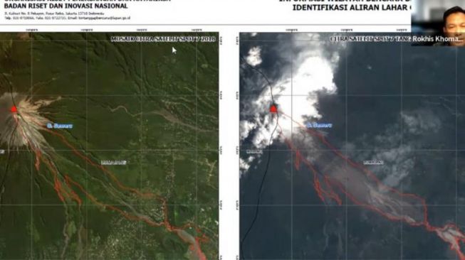 Hasil Citra Satelit: Area Seluas 2.417 Ha Rusak Akibat Erupsi Semeru