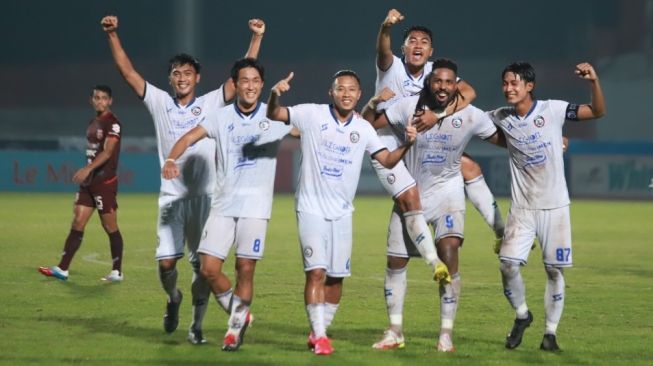 Borneo FC Vs Arema FC, Dua Gol Carlos Fortes Beri kemenangan Singo Edan