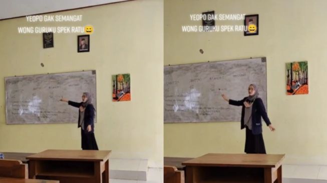 Viral Guru Spek Ratu, Murid Auto Rajin Berangkat Sekolah