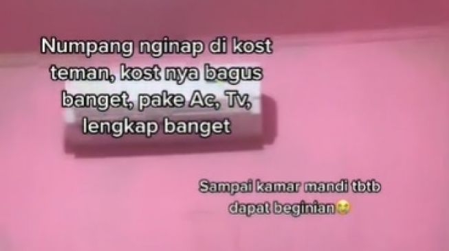 Menginap di Kos Teman Berujung Syok Pas ke Kamar Mandi, Wanita Ini Malah Banjir Hujatan